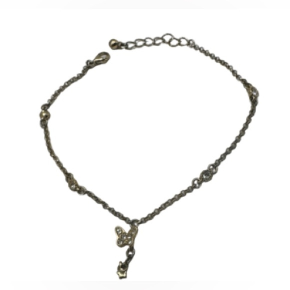 Butterfly and Star ankle bracelet